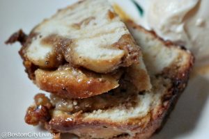 Close up Leah's Pecan Pie Babka