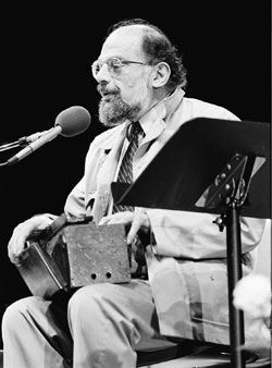 Allen Ginsberg in 1984