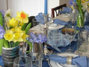 Passover-seder-table