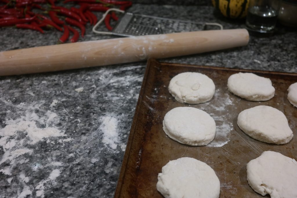 Buttermilk biscuits from scratch only take minutes to prepare.