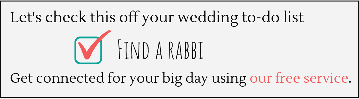 find a rabbi