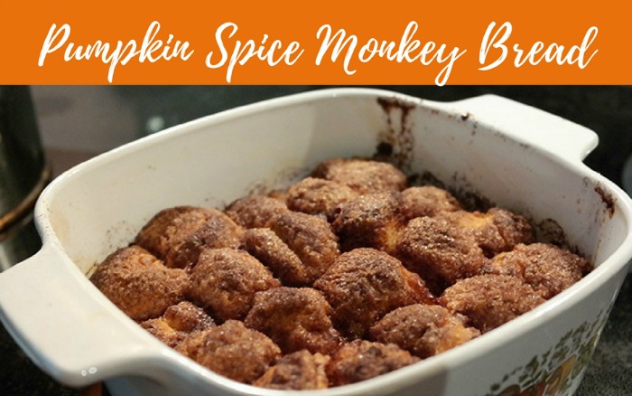 Pumpkin Spice Monkey Bread