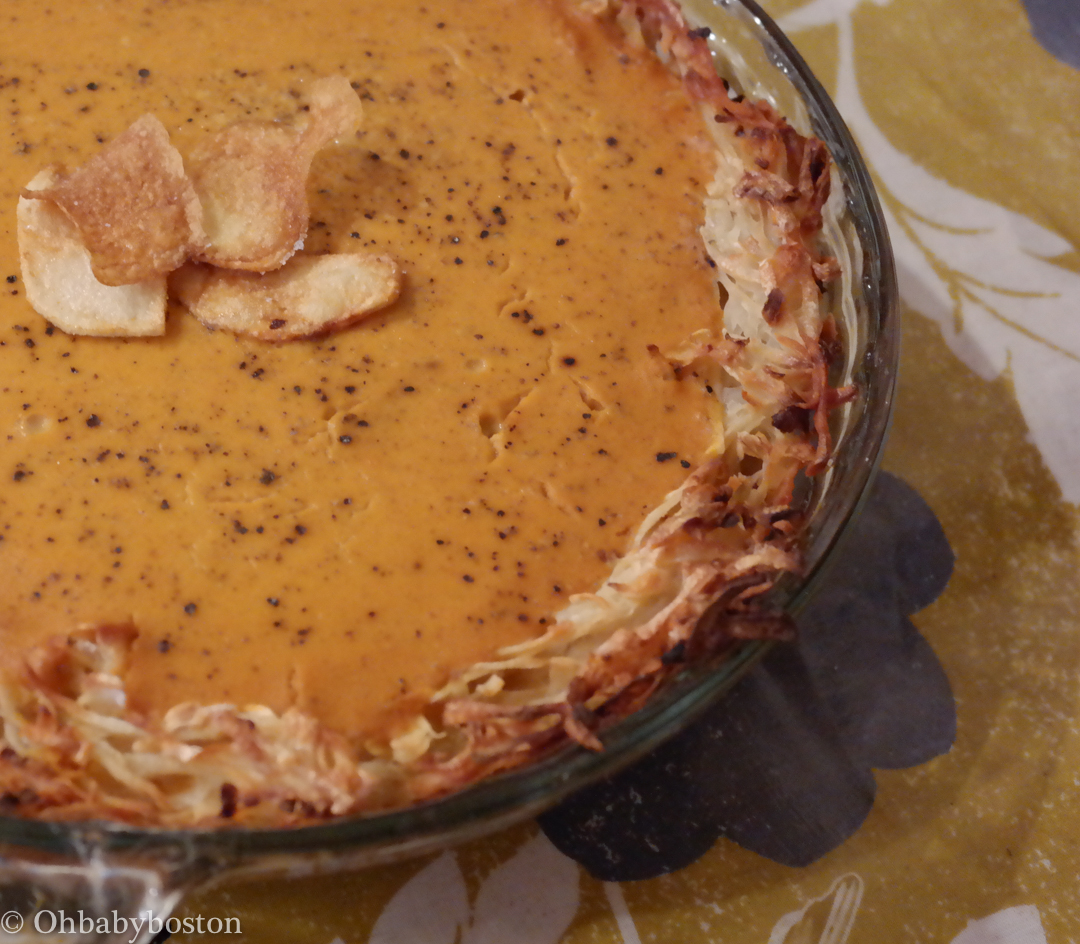 Potato and pumpkin Kugel