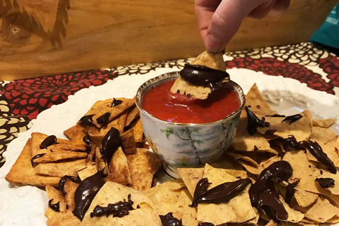 Strawberry Dessert Nachos