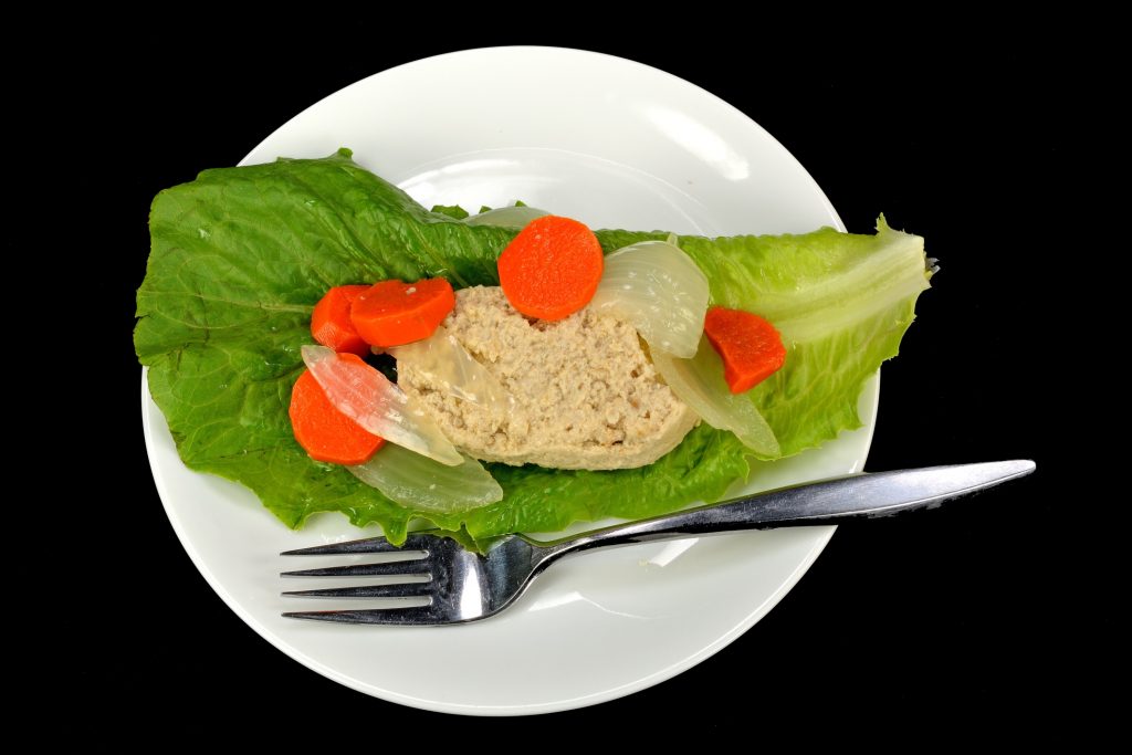 Gefilte fish can be intimidating for a newcomer!
