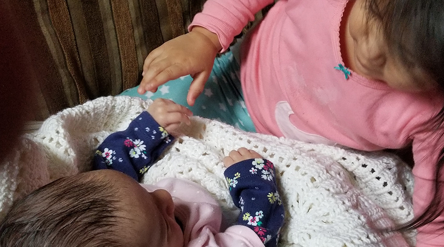 Anna's daughters together