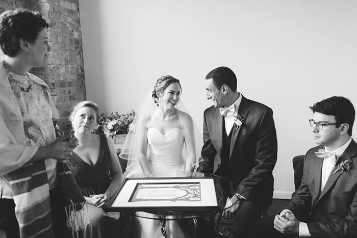 ketubah signing
