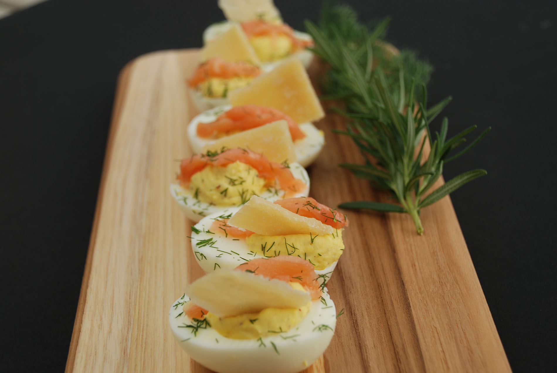stuffed eggs