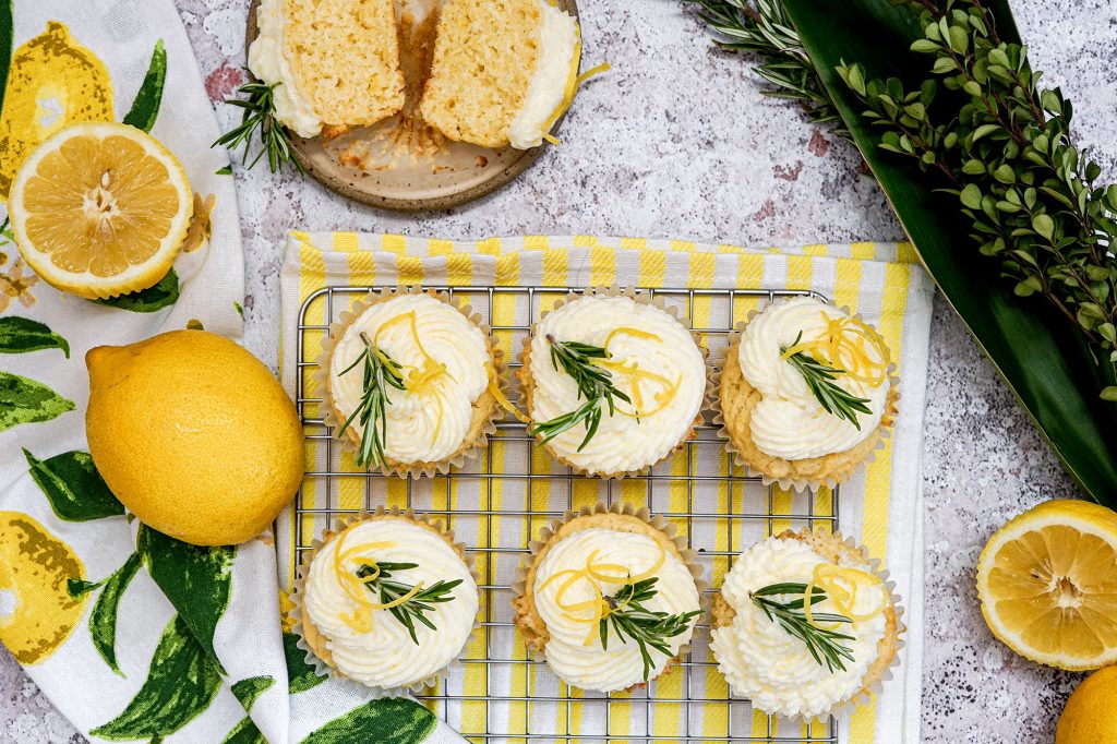 Lemon etrog cupcakes for Sukkot