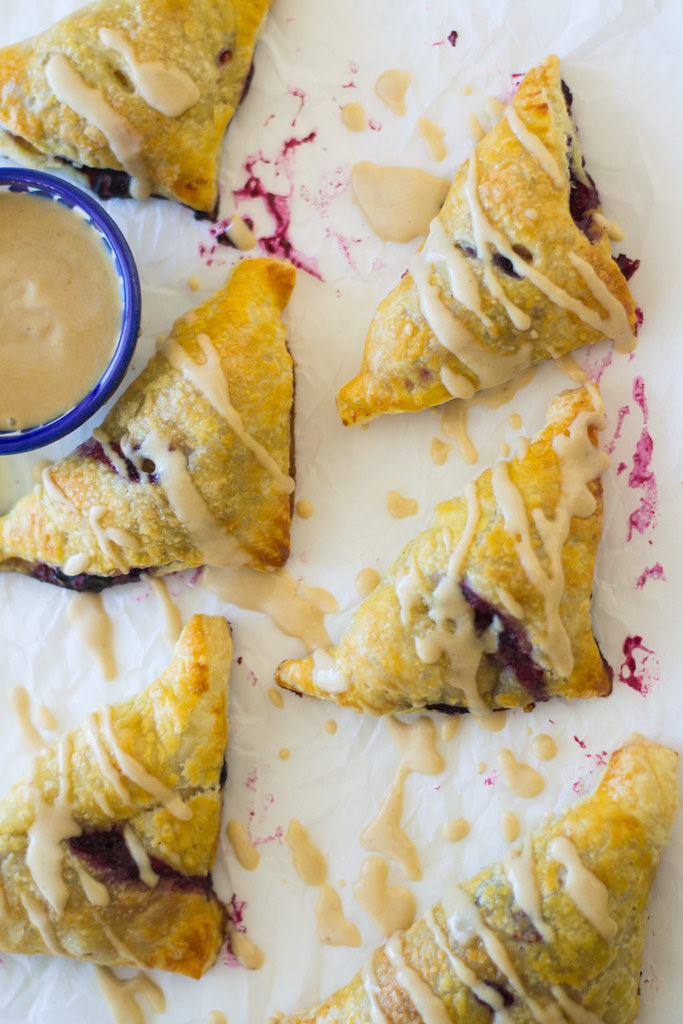 Blueberry and Apple Borekas