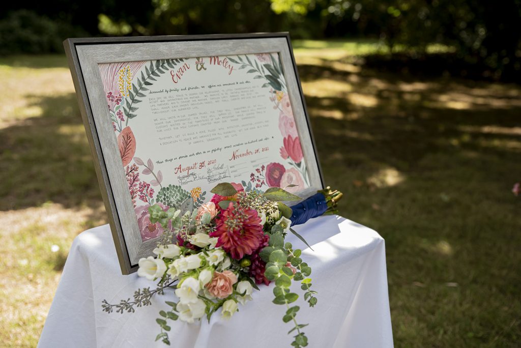 Molly's interfaith ketubah