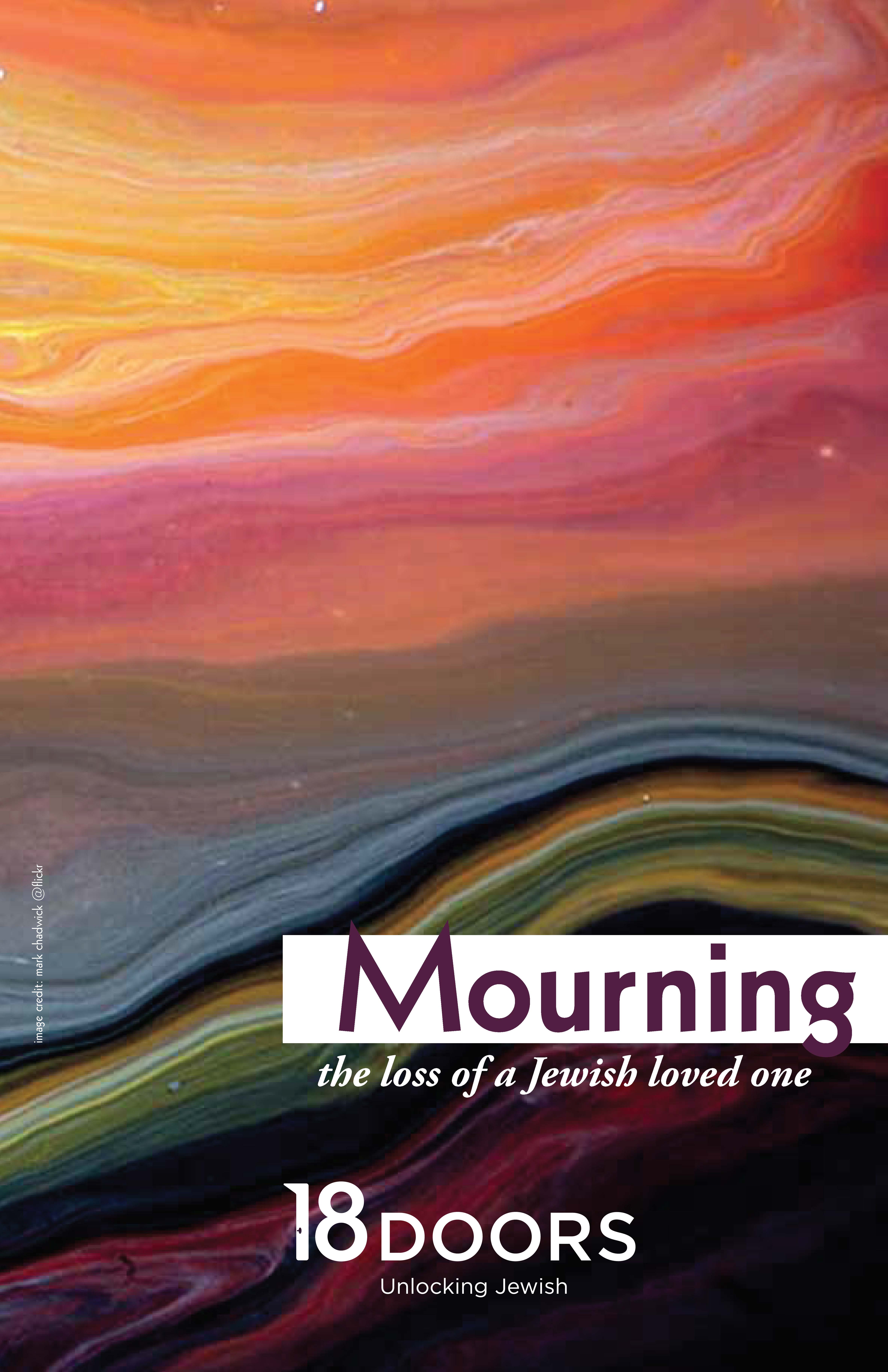 Mouring the loss of a Jewish loved one booklet