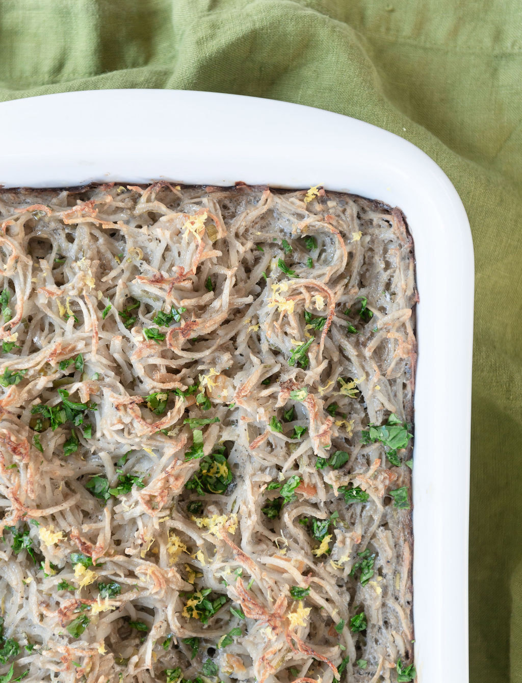 Potato kugel for Passover