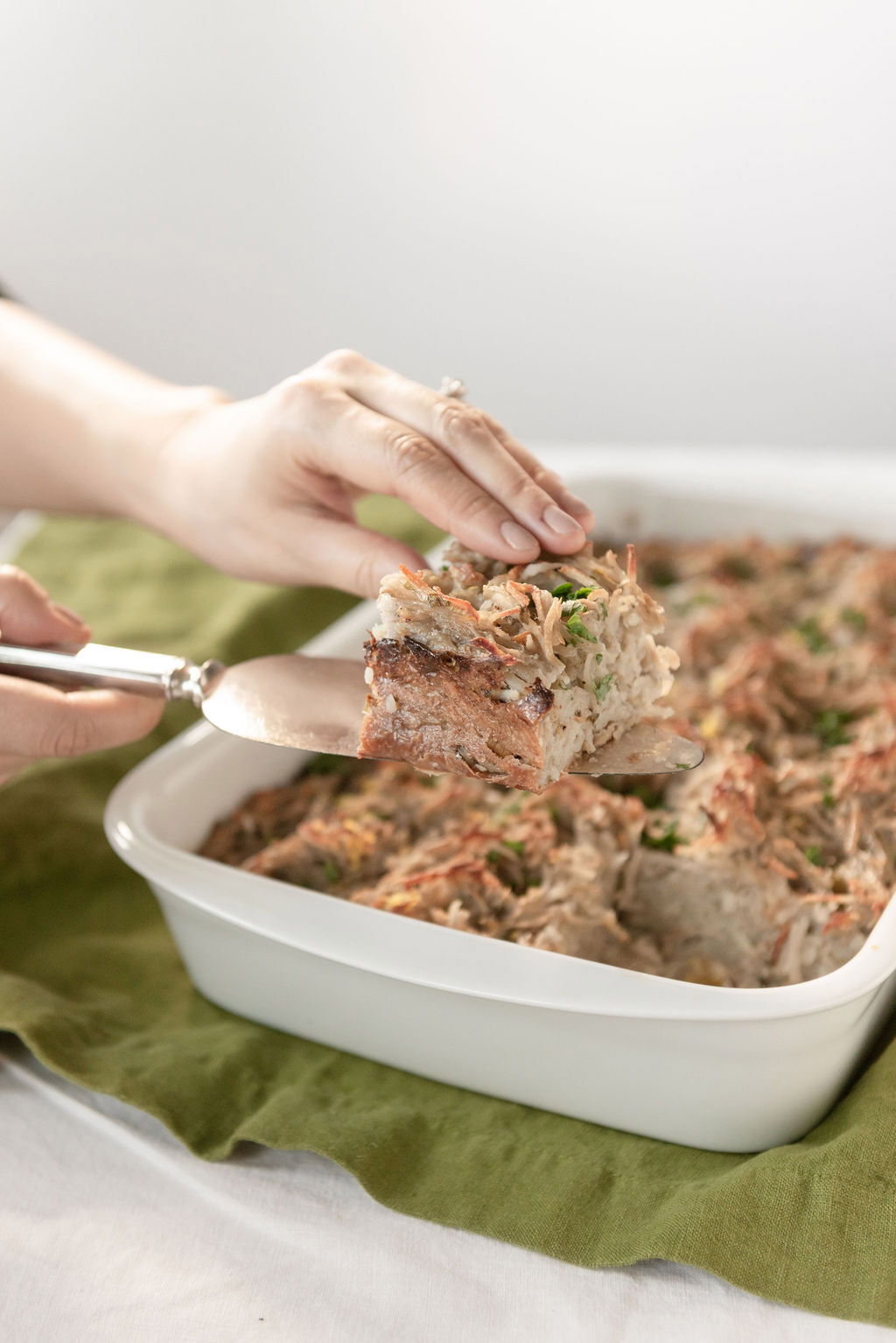 Potato kugel for Passover